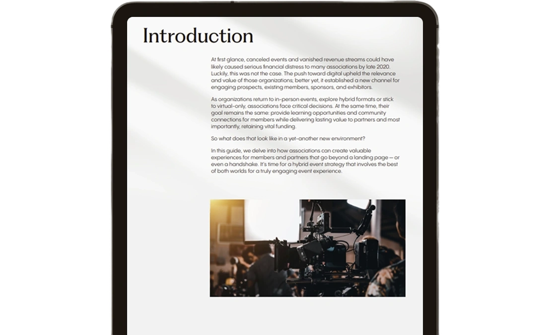 A Guide to Hybrid Event Engagement For Association Planners 1