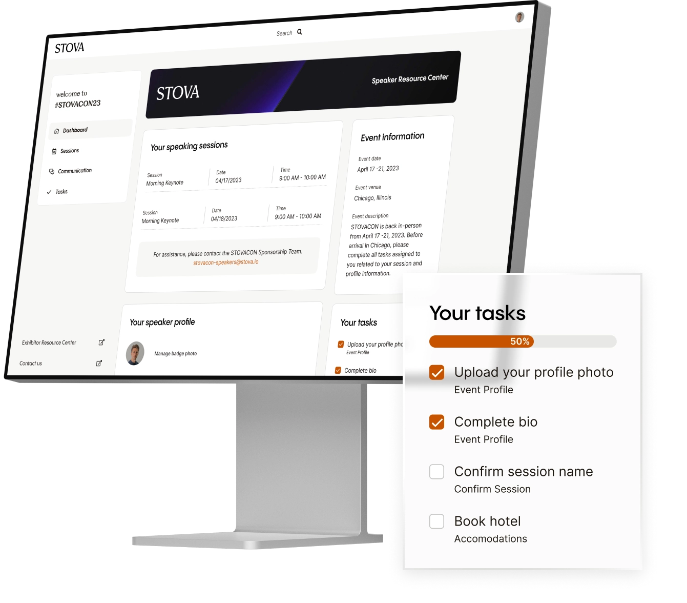 Speaker-Resource-Center-1 Control Logistics, Seamlessly