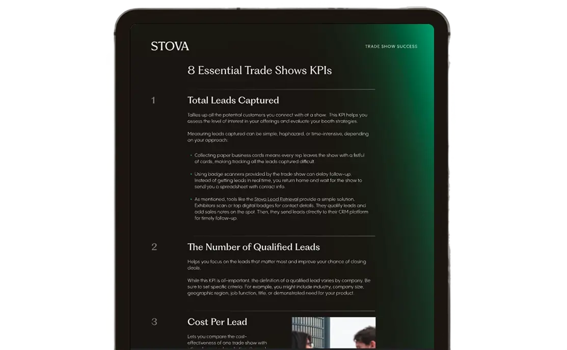Special Report 8 Essential Trade Show KPIs 2