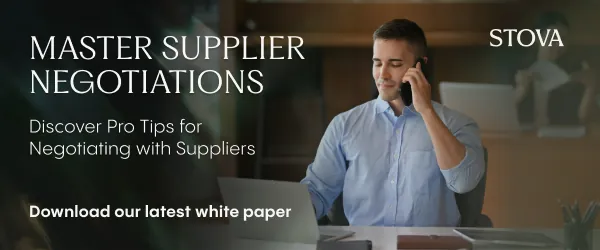 Master supplier negotiations